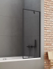 NEW TRENDY Parawan nawannowy NEW SOLEO BLACK 50x140 skrzydło pojedyncze nieruchome P-0092